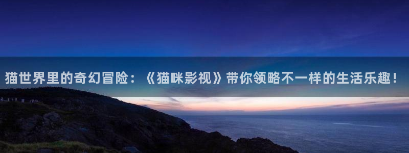 欧美成人一级电影天堂：猫世界里的奇幻冒险：《猫咪影视》带你领略不一样的生活乐趣！